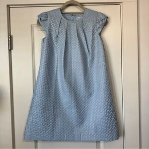 NEW Rachel Riley 14Y Blue Shimmer Shift Dress ~ Easter Church Party 14